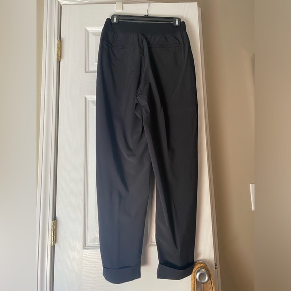 Athleta Cardiff tie waist black pant - Picture 2 of 3
